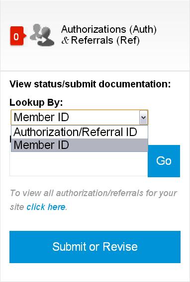 Authorizations & Referrals There are multiple Authorization and Referral Status Options you can choose from. 1.