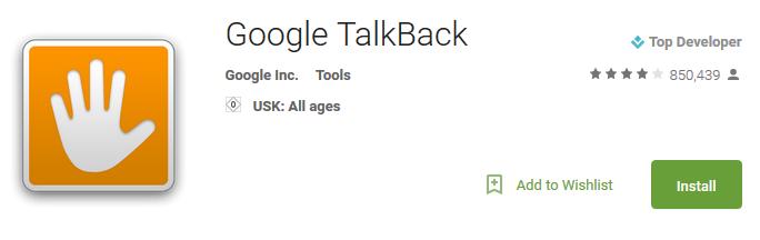DLR.de Chart 31 Accessibility in Android Enable Talkback on your device and try it out for