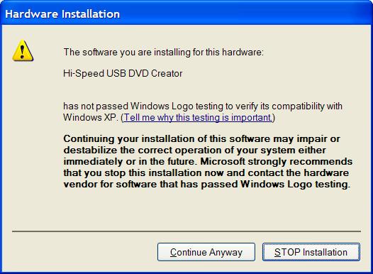 9. After all the USB2.0 adapter drivers have been installed you will see the following window. Follow the directions on the screen and plug the USB video adapter into the USB port on your computer.