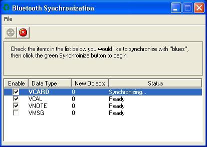Figure 1: Start To Synchronize Information Note: Users can start synchronization from MS Outlook