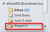 56 Microsoft Outlook 2010 Basics Favorites Folders You can
