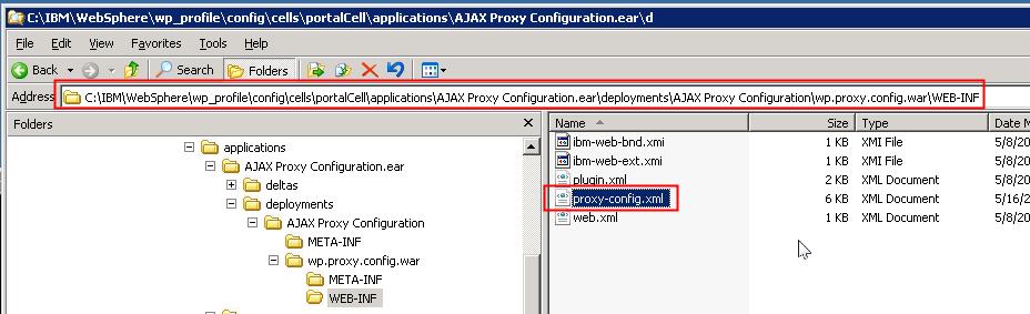 1.1.3 Setting up the proxy configuration in WebSphere Portal (Completed Prerequisite) To use a Forms Experience Builder application in WebSphere Portal, you must configure the WebSphere Portal Ajax