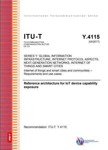 2068] in terms of the specific requirements and capabilities that the IoT is expected to support in order to address the challenges related to Big Data. Recommendation ITU-T Y.