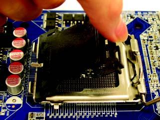 B. Follow the steps below to correctly install the CPU into the motherboard CPU