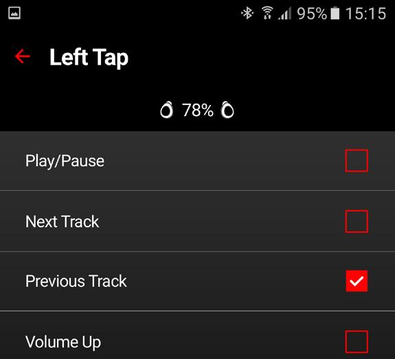 CONFIGURING TAP TOUCH Once you are familiar with using your IQbuds, you will be able to identify your most used controls.