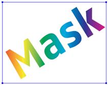 In the example below, two objects for masking are selected. 2. From the context menu, choose Mask > Make.