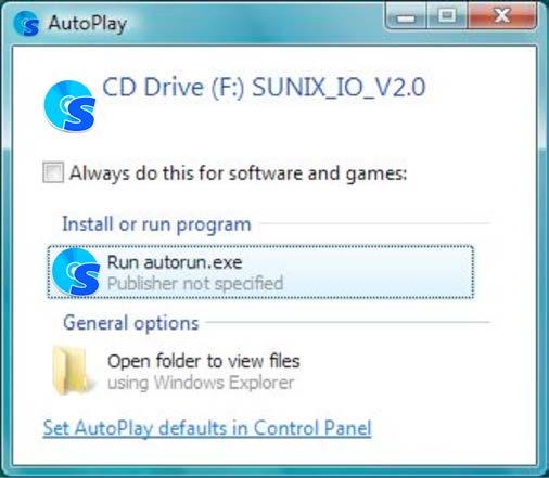 3.1 Windows Driver Install Please refer to following instructions to install the driver for the first time under Windows operation system.