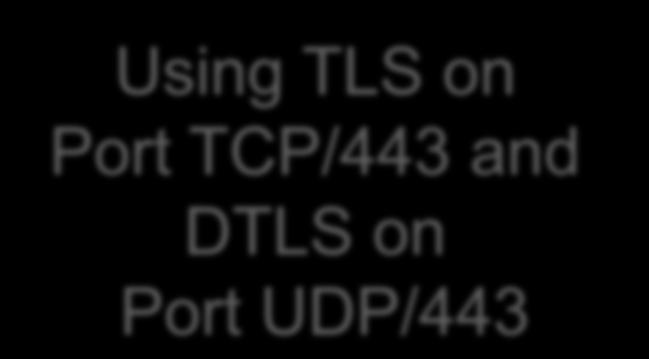 Remote User with AC ASA as VPN Gateway Using TLS on Port TCP/443 and DTLS on
