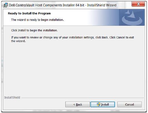 13 Optionally check the box to display the installer log file.