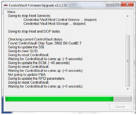 10 Click Restart to complete the firmware