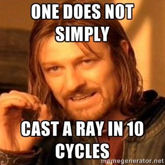 Lecture 7: Accelerate Concepts: Required ray