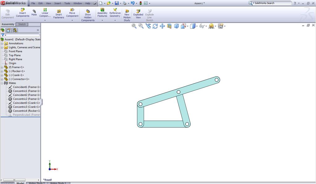 Introduction to Solid Modeling Using SolidWorks 2008 COSMOSMotion Tutorial Page 14 The