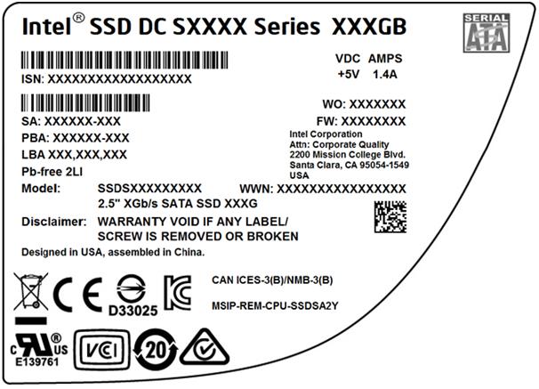 New Intel SSD DC S3610