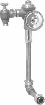 VB Flush Valve, Concealed Urinal VB Specification: Commercial grade concealed urinal flush valve with vacuum breaker and flush tube assembly. Heavy duty cast brass body construction.