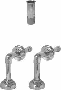 P Flush Pipe Assembly, Units P Specification: Commercial grade flush pipe assembly for use with concealed urinal tank, and two top inlet urinals.