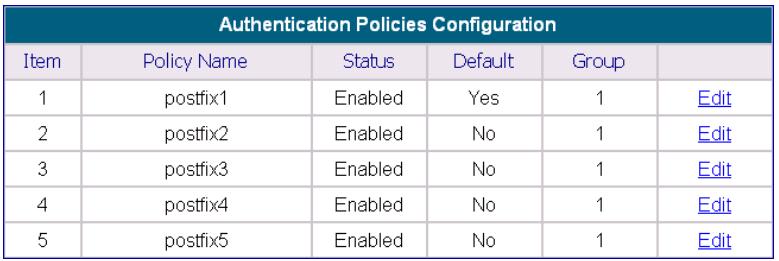User Authentication User Authentication allows the DSA-5100 owner/operator to control who has or does not have access to the Internet.