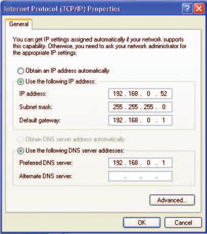 Networking Basics (continued) Assigning a Static IP Address in Windows XP/2000 Click on Internet Protocol (TCP/IP). Click Properties. Input your IP Address and subnet mask.