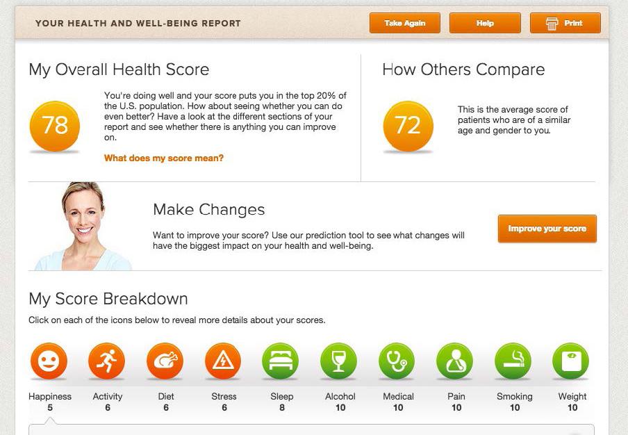 HEALTH RECORDS AND HEALTH ASSESSMENT Health Assessment Results When you