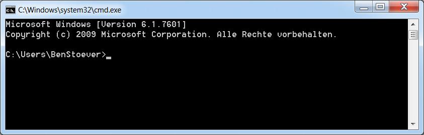 2 1.1 The command line Alternative to the graphical user interface (GUI) of an operating system Advantages: Commands can be saved for repeated use One program is able to execute other