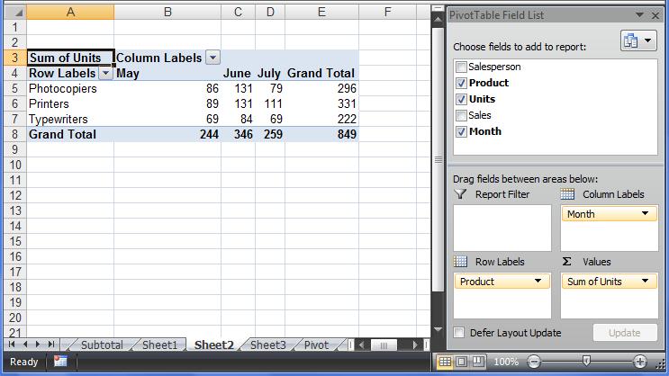 BSBITU402A Complex Excel 2007 9.