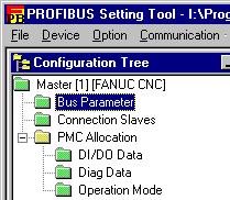 3.OPERATION PROFIBUS SETTING TOOL B-64174EN/01 3.2.10 Bus Parameter Screen This subsection describes the Bus Parameter screen.