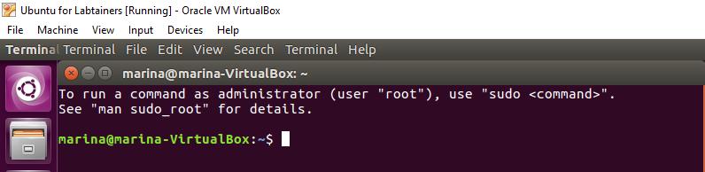 Final steps - You will now open a terminal.
