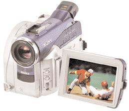 DCR-DVD300 DVD Handycam Camcorder FEATURES 1/4.7" 1.0 Megapixel Advanced HAD CCD Imager 1/4.