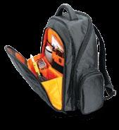 Black, Orange Inside U9102BL/OR BACKPACK The UDG Ultimate Backpack has been designed for general day to day work use with