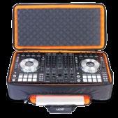 Black/Orange U9104BL/OR MIDI CONTROLLER BACKPACK LARGE Designed for the DJ that prefers a larger MIDI controller, especially for the Pioneer DDJ-SX/