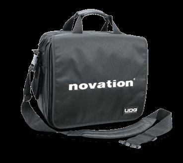 Black U9495BL COURIER BAG DELUXE NOVATION TWITCH Specially designed for digital DJ that use the Award Winning Novation Twitch