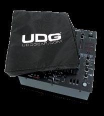 Water resistant Nylon 210D UDG logo printed in plastisol Fits CD player/mixer Protect various