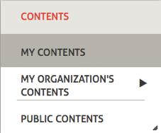 contents Public content(in intranet or viewable by all) of other