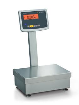 The display unit and the weighing module for the Signum Supreme are mechanically decoupled and only connected via one cable.