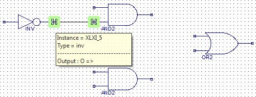 in ISE Basic Entry To connect two components with a wire, left click mouse on the start point and