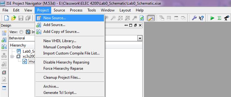 Add an existing file Basic Click