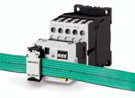 XT contactor modules SmartWire-DT contactor modules fit and lock into the top of standard XT