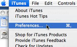 Share your Playlist within your local network. 1. Go to the itunes menu and choose Preferences 2.