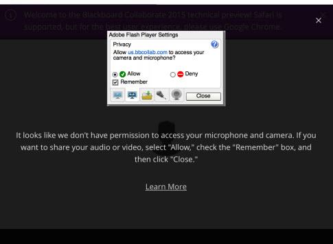 Clicking on the Microphone and WebCam "tabs" on this page does allow you to change audio/video input preferences.