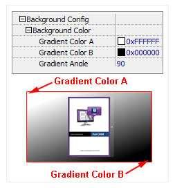 Define background for your flipbook with gradient color or pure color (the same color for "Gradient Color A" and "Gradient Color B").