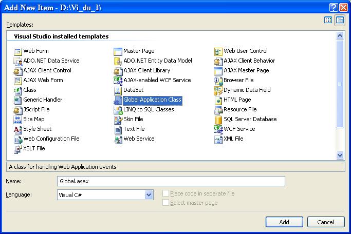 Server Control trên trang được gắn với nguồn dữ liệu 4.4 Sự kiện ứng dụng (Event Application) SỰ KIỆN Application_Start Application_End MIÊU TẢ Người dùng đầu tiên duyệt trang web.