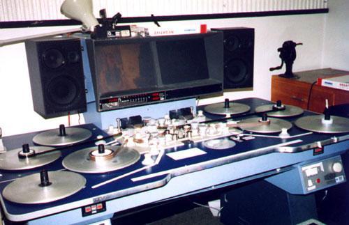 The CMX 600, generally considered the first nonlinear editing system, was introduced