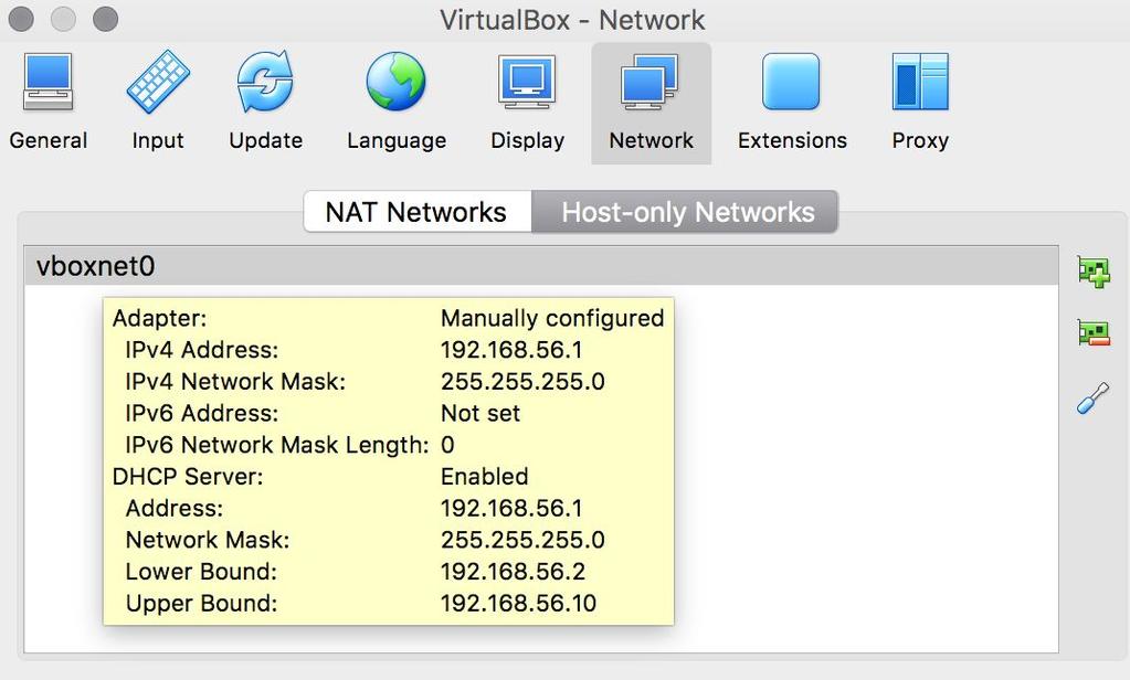 VirtualBox host