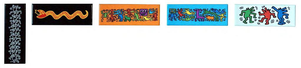 Keith Haring Magnets Developed for the Keith Haring Pop Shop.