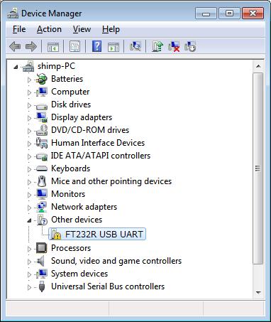 Detects the available ports automatically, and attaches "*" before
