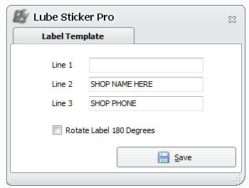 Management Shop Management Type & ODBC Data Source: This area will tell Lube Sticker Pro how to link up and get data from your shop management