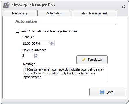 Max Messages Displayed: This number is the maximum amount of incoming and outgoing text messages that will be displayed in your messaging history.
