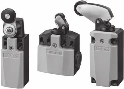 Limit Switches SIRIUS 3SE5 International Limit Switches General Data Overview Position switches in the innovative SIRIUS 3SE5 series are modern in design, compact, modular and simple to connect.