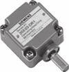 Limit Switches 3SE3 North American Limit Switches Modular, plug-in and NEMA type 6P submersible Components: Plug-in module Receptacle Plug-in module DT Catalog Number Standard single pole 1 NO + 1 NC