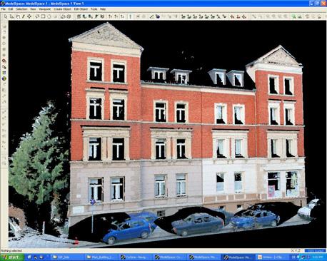 The point cloud here is not limited to be only one scan but it could be a composition of pre-registered multi scans, or even a part of it.