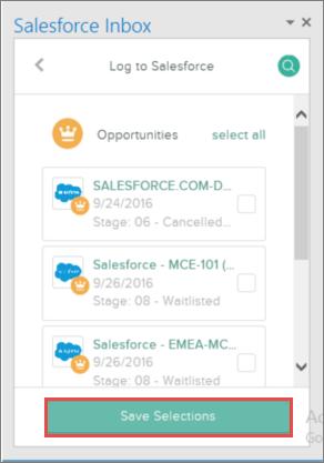 Inbox 7. Click Save Selections. Get a Quick Overview with Contact Cards At a glance, you can see all the information about a contact.